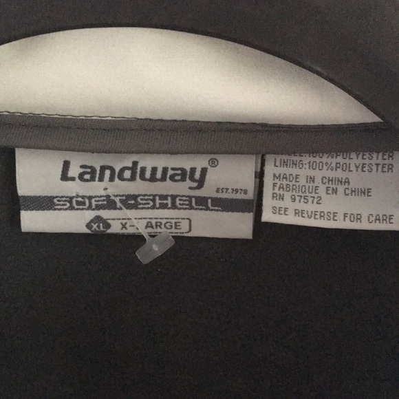 NWOT Landway soft shell white jacket XL - Picture 3 of 9